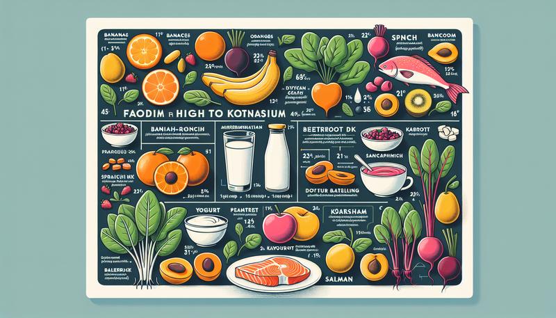 什麼食物鉀最高？含鉀高的水果有哪些？