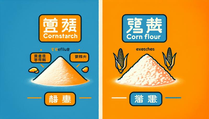 玉米澱粉跟玉米粉有什麼不一樣？玉米粉台灣叫什麼？