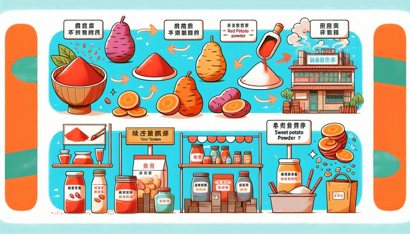 紅薯粉台灣哪裡買？ 紅薯粉是蕃薯粉嗎？