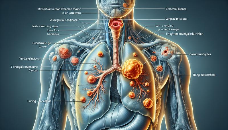 支氣管會長腫瘤嗎？ 肺腺癌有什麼前兆？