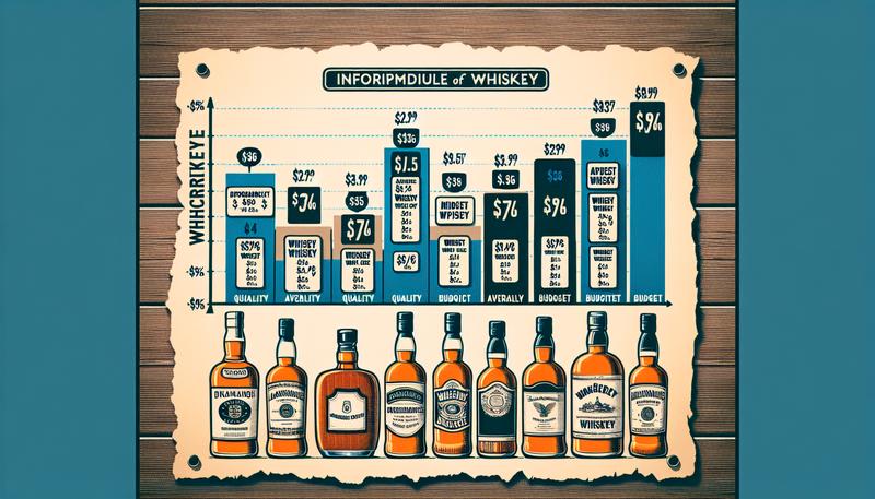 威士忌的平均價格是多少？哪一種威士忌價格低廉？